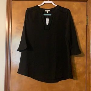 Maurice Crochet Trim Tunic Blouse